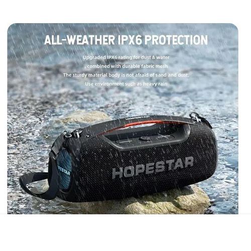 Hopestar High-Power Bluetooth Speaker Outdoor Waterproof Bas Speaker With Mic