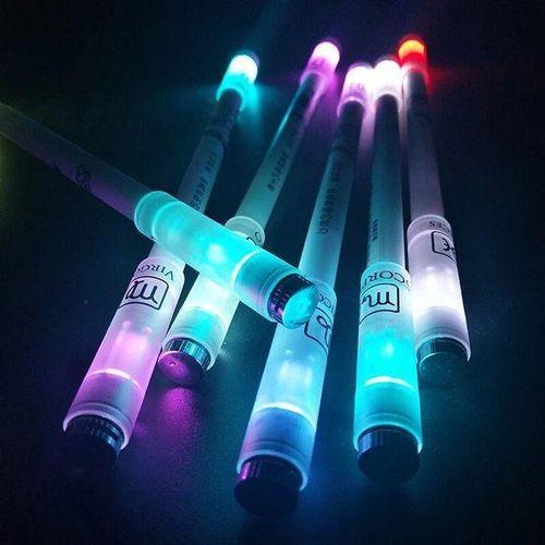 Pen Spinning Mod Rotating Gaming Ballpoint Luminous Pen
