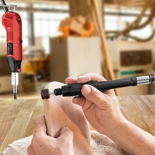 AC Rotary Tool Kit Electric Grinder 6 Variable Speeds 8000-35000RPM 170W For Polishing Carving And Shaping With Carrying Case