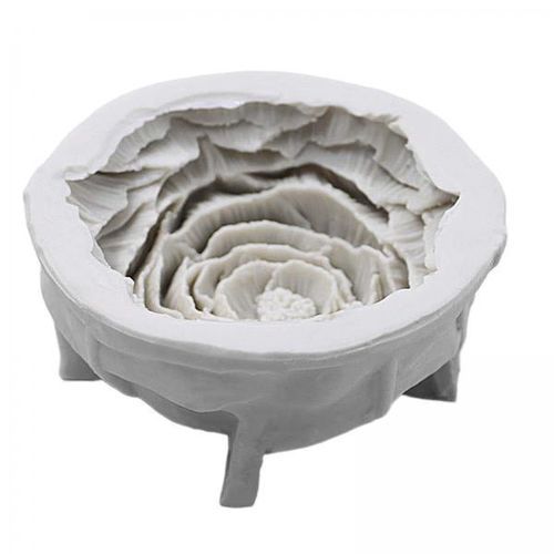 5 Peony Silicone Candle Casting Model Flower Silicone