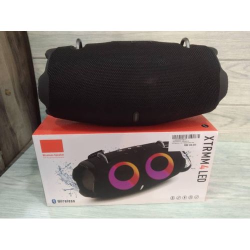 Bass Boost Bluetooth Speaker – Hifi – XTRMM4LED – Black
