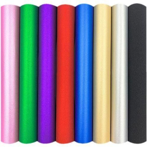 1 Roll Thermal Transfer Film Glitter SelfAdhesive PVC Exquisite Adhesive Vinyl Sheets for DIYGolden
