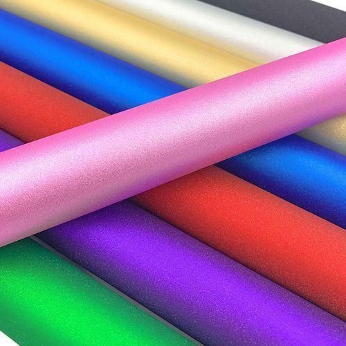 1 Roll Thermal Transfer Film Glitter SelfAdhesive PVC Exquisite Adhesive Vinyl Sheets for DIYGolden