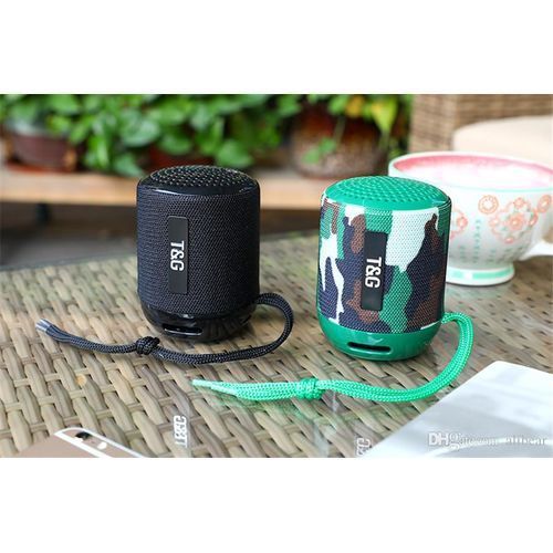 T&G Rechargeable FM Portable Bluetooth Speaker - Army Green, Color Varies