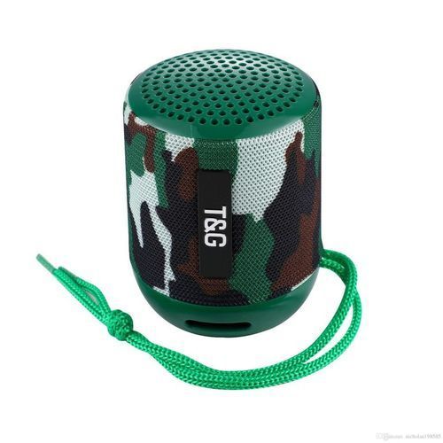 T&G Rechargeable FM Portable Bluetooth Speaker - Army Green, Color Varies