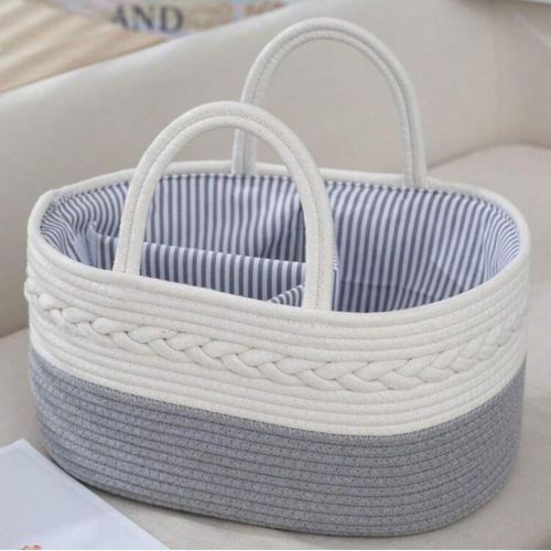 Baby Diaper Caddy Organizer Portable Holder Bag -Multicolor