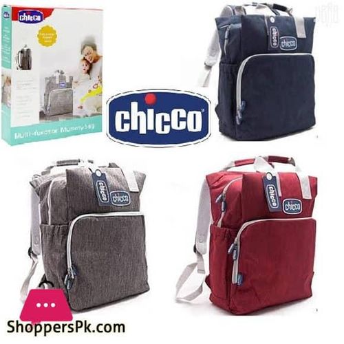 Chicco Mummy Maternity Nappy Baby Bag Travel Back Pack Nursing Bag Diaper Bag