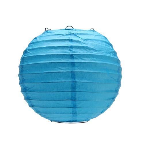 18Pcs Royal Blue Paper Lantern Set,Reusable Hanging