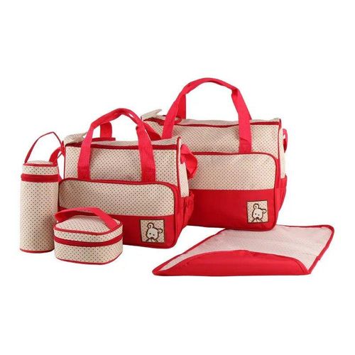 Diaper Dot bag - Red