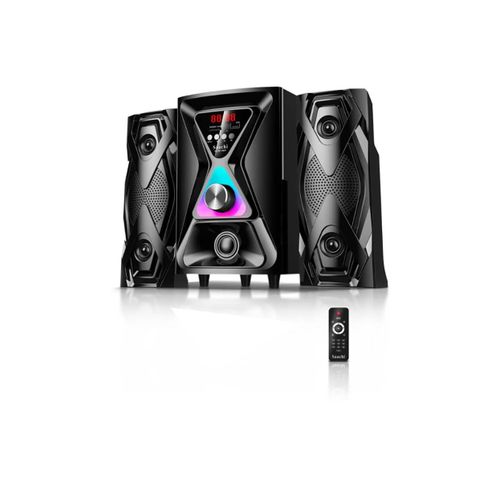 Wireless Speaker Subwoofer Hometheatre  With Extra Bass And High Definition Clear Sound-Black