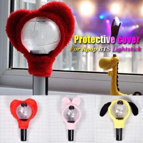 Celebration Gifts Plush Headband of Lightstick Head-cover of Concert Lamp For Kpop BTS Cute He he love