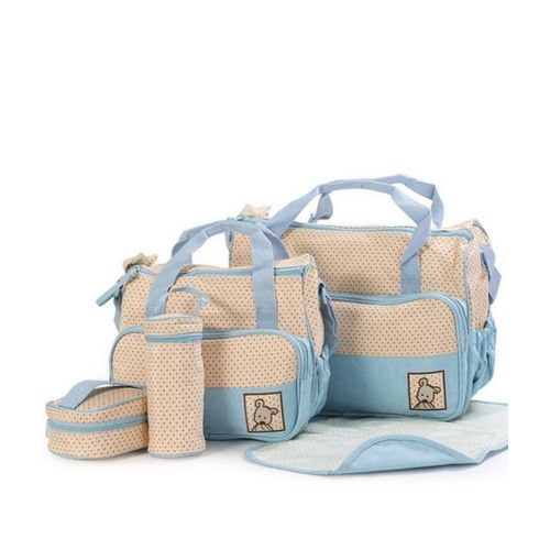 4 In 1 Diaper  Bag Set-Brown