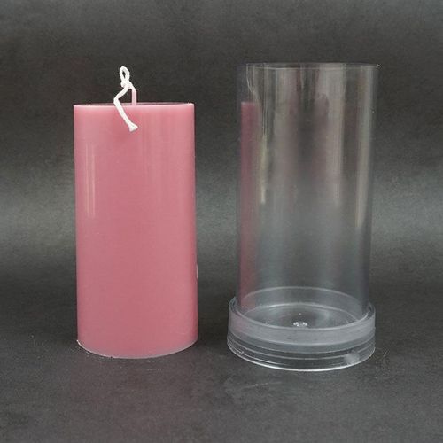 3d Cylinder Pillar Candle Making Moulds Diy Handmade Scented Candle Soap Craft Making Plastic Mould Tools Candle Making Kit