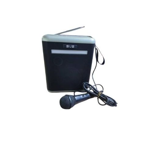 New Rixing Bluetooth Wireless Speaker With Microphone-Black