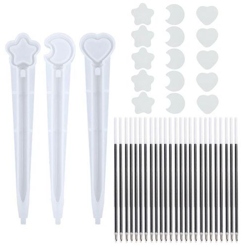 Diy Pen Making Kit Creations Resin Flower Ballpoint Pen Mold Set