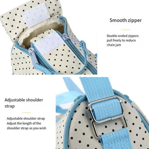 5 Pcs Ailan Mommy Nappy Bag Lightweight Baby Stroller for Mother's Maternity Baby Diaper Bag Set - Multicolor