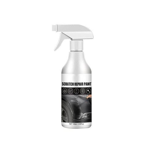 60ml Car Scratch Repair Paint Spray Automobile Scratches Clear Remover Self-painting Glazing Spray-Black 60ml_Dark Grey