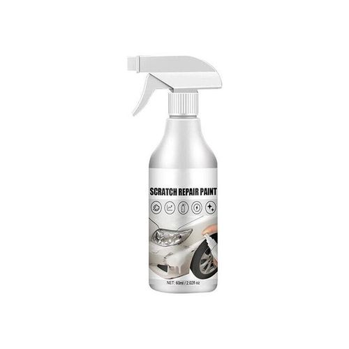 60ml Car Scratch Repair Paint Spray Automobile Scratches Clear Remover Self-painting Glazing Spray-Black 60ml_Dark Grey