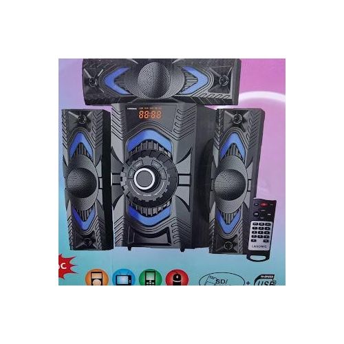 Lasonic Powerful Subwoofer With Good Base And Clear Sound-Black
