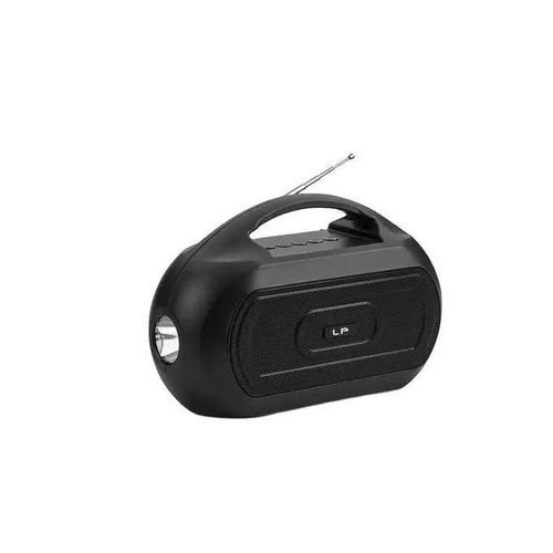 Portable Wireless Bluetooth Speaker With Radio Solar And Torch-Black Gold Blue Black Red Green