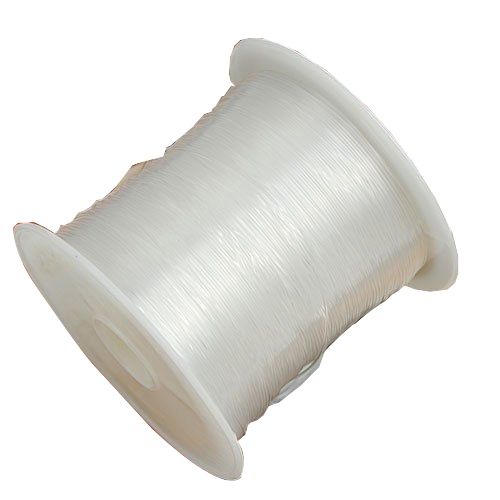 70m/Roll 0.4mm Crystal Nylon Cord String Wire Beading Thread