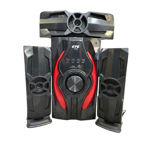 CTC 3.1 CH 20000watts AC/DC/FM/BT/USD/SD Card/ AUX Input Sub Woofer System/Speaker &ndash; Black