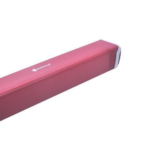 New Rixing Wireless Bluetooth Speaker Bass Home Theater Soundbar -Red