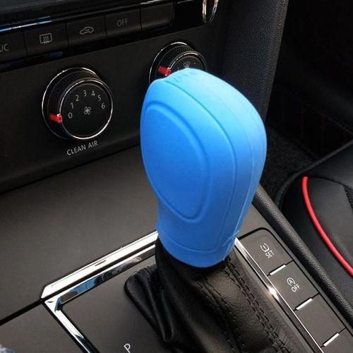 Car Silicone Automatic Gear Shift Knob Cover for Subaru Forester Crosstrek Legacy Impreza Outback XV STI MprezaGrey_WHITE