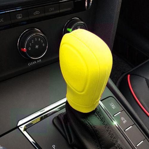 Car Silicone Automatic Gear Shift Knob Cover for Subaru Forester Crosstrek Legacy Impreza Outback XV STI MprezaGrey_WHITE