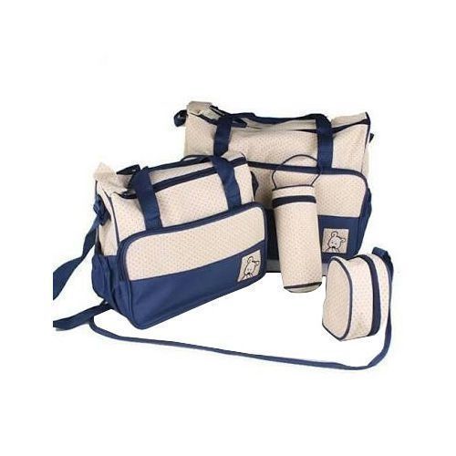 Other 5 Piece Diaper Bag - Navy Blue