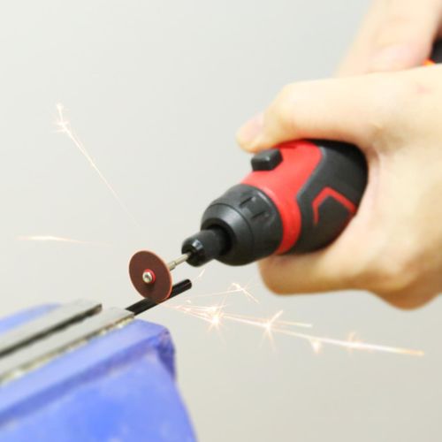 Rotary Tool 12V Cordless Multi Tool With 6 Variable Speed 5000-25000RPM 2.0Ah Battery Electric Grinder 74 Accessories For Cutting Sanding Carving Drilling Engraving Cleaning Sharpening DIY Projects