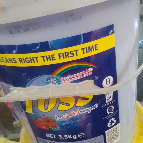 Kapa Toss detergent cleaning powder 3.5kg bucket