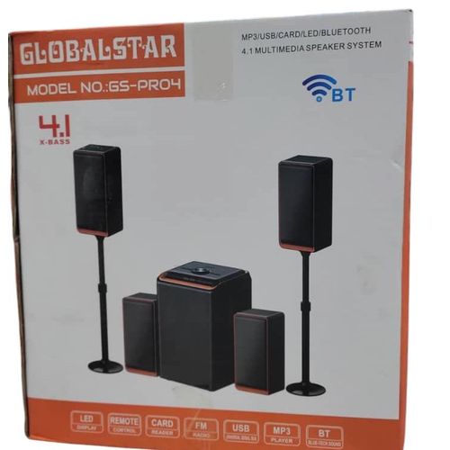 Global Star ORIGINAL Bluetooth Speaker  4.1 Home Multispeaker Home Theater