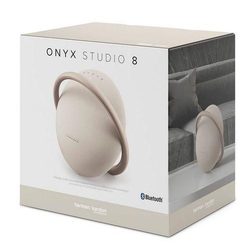 Harmon Kardon Onyx Studio 8 Portable Bluetooth Speaker - grey