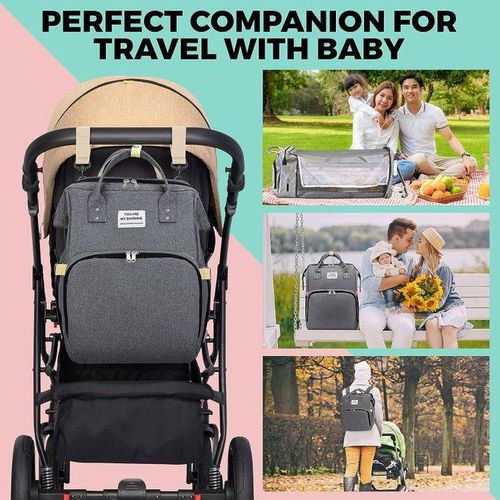 Baby bed and Backpack with Changing Station for Infants