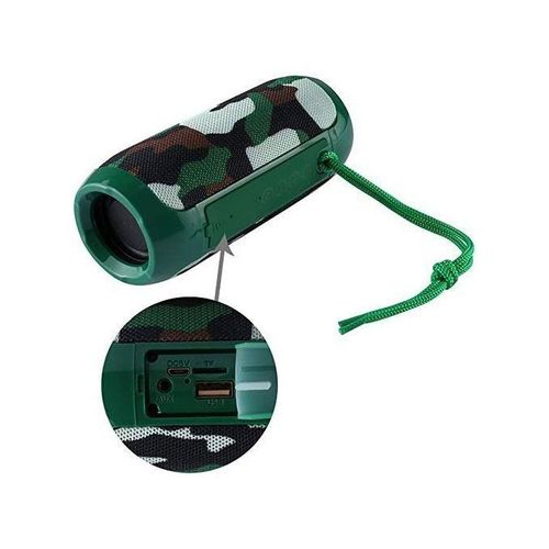 T&G Subwoofer Wireless Bluetooth Speaker - Camouflage
