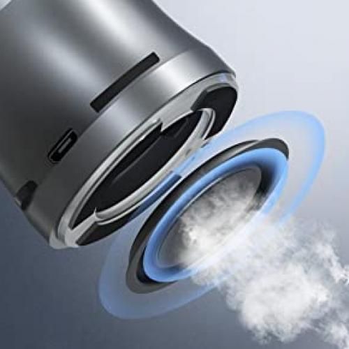 Mini Bluetooth Speaker With Bass Radiator- Silver