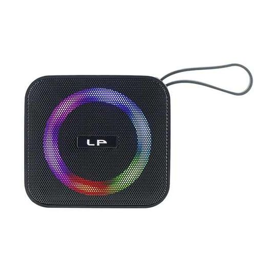 Portable Bluetooth LED Rechargeable Speaker - Black