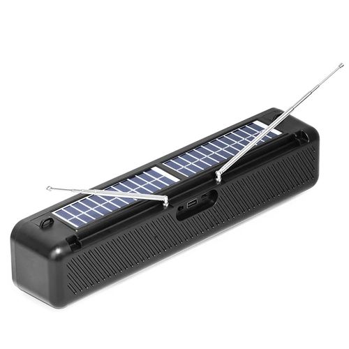 Dual Speaker Solar panels charging energy Outdoor Portable Speaker Wirlress USB/TF/FM Plus/ BT Speakers