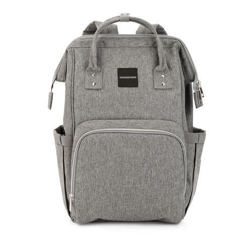 Multi- Function Diaper Bag - Grey.