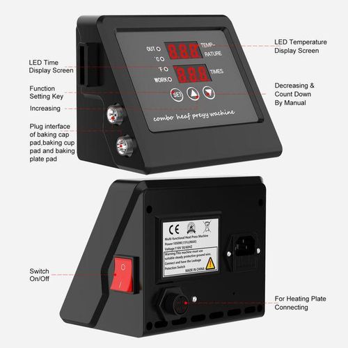 Multi-functional Heat Press Machine Control Box Digital Box
