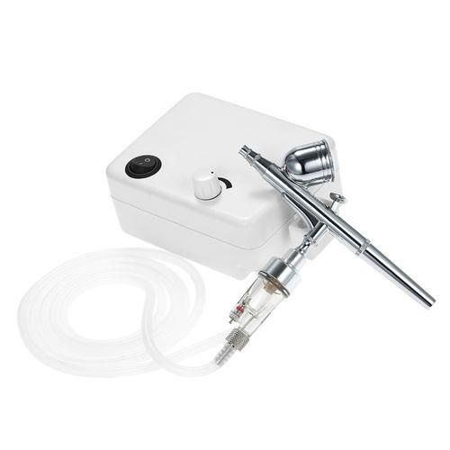 Multipurpose Airbrush Mini Air Compressor Set Gravity Feed