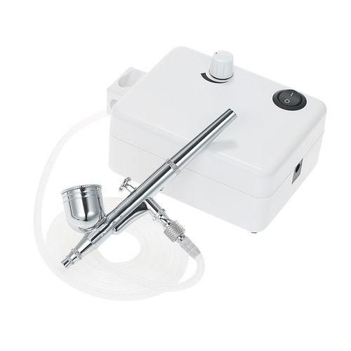Multipurpose Airbrush Mini Air Compressor Set Gravity Feed