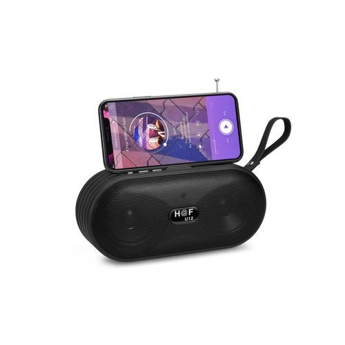 Portable Bluetooth Speaker  - Black,Color May Vary