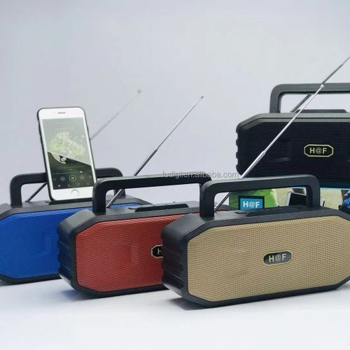 Hf 0001 Full Bass Bluetooth Wireless speaker TF Card, FM, Flash Disk - Black