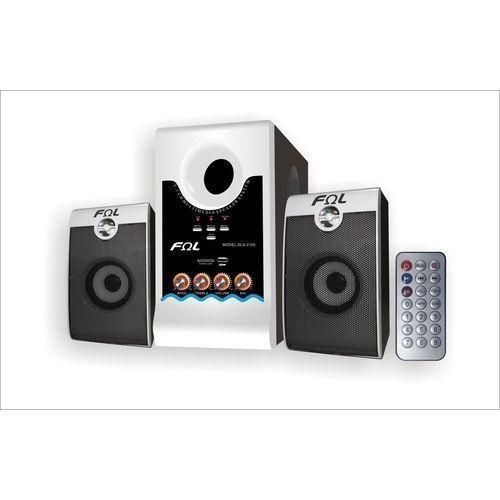 Fol Loud 21 Woofer,Bluetooth,FM, Home Theatre Speaker - White, Black