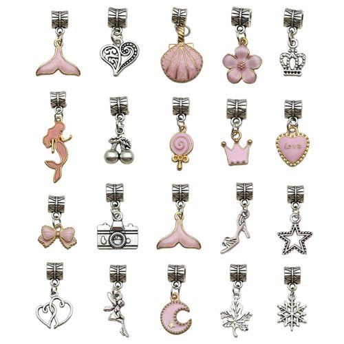 DIY Charm Bracelet Making Kit Snake Chain for Girls Teens Birthday