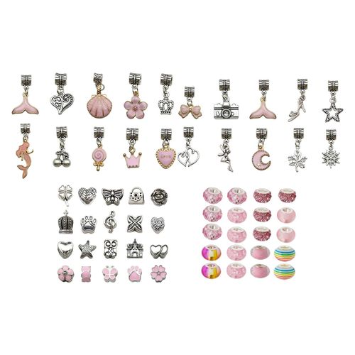 DIY Charm Bracelet Making Kit Snake Chain for Girls Teens Birthday