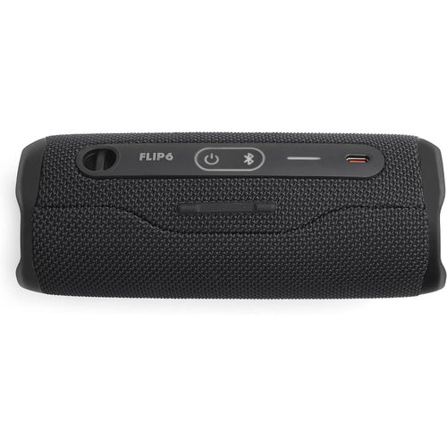 Jbl Flip 6 - Portable Bluetooth Speaker, powerful sound and deep bass, IPX7 waterproof, 12 hours of playtime,PartyBoost for multiple speaker pairing for home, outdoor and travel (Black)