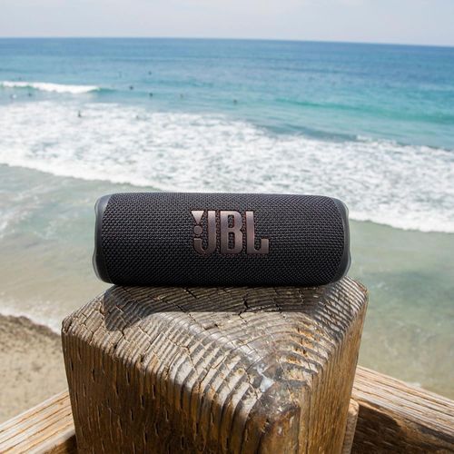 Jbl Flip 6 - Portable Bluetooth Speaker, powerful sound and deep bass, IPX7 waterproof, 12 hours of playtime,PartyBoost for multiple speaker pairing for home, outdoor and travel (Black)